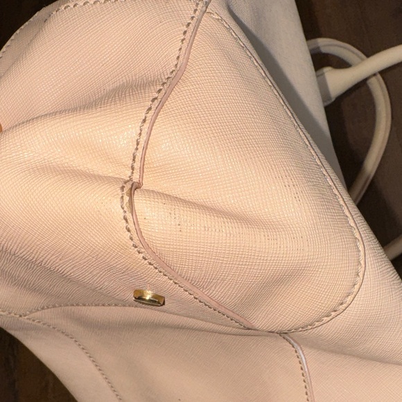 Tory Burch Beige Leather Tote - Picture 10 of 15